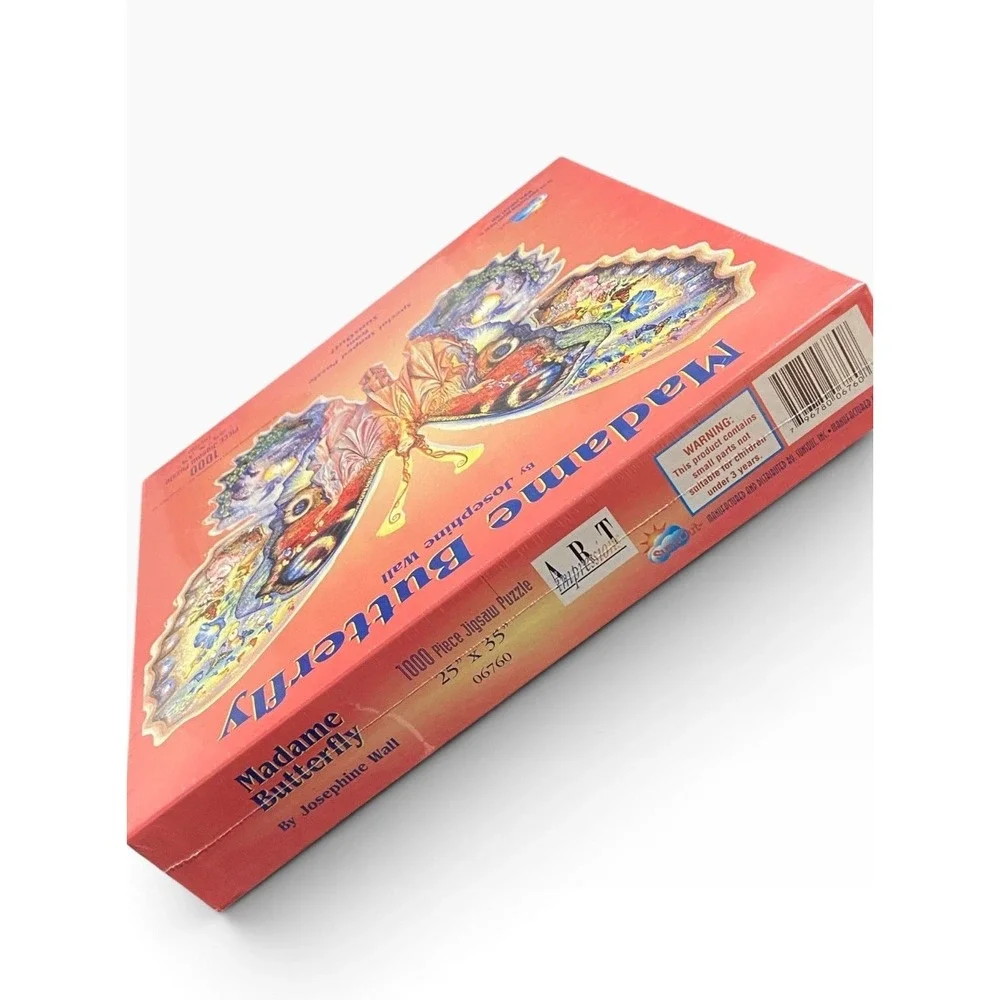 SunsOut Madame Butterfly Josephine Wall 1000 Piece Puzzle New Sealed 06760 2003